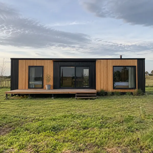 Ilustración: Tiny house en Durazno, fachada